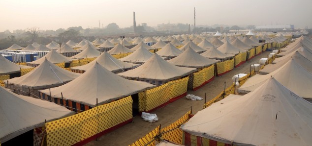 Tent City, Gandhi Maidan